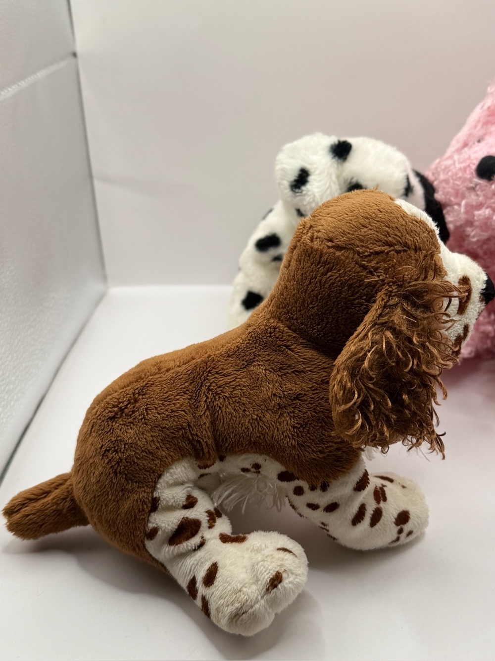 GANZ Webkinz Lot Springer Spaniel, Dalmatian and Pink Poodle Dog NO CODES - Picture 2 of 9